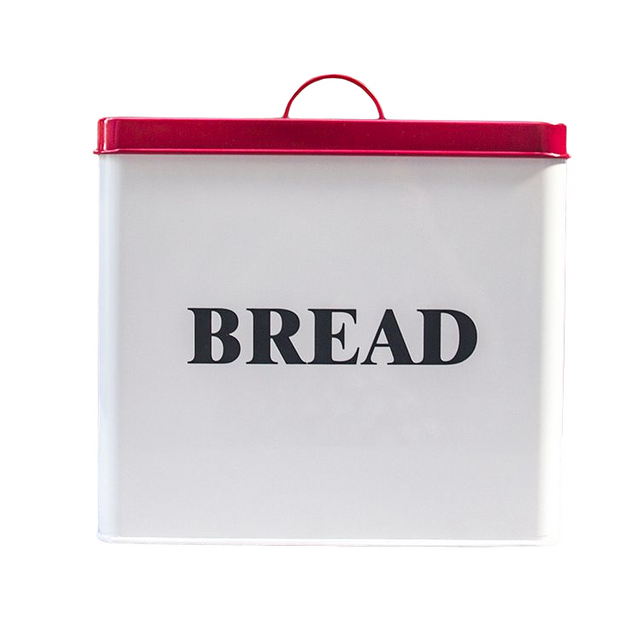 Boîte à pain en métal/boîte de stockage de pain en métal pour la cuisine utilisant