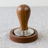Classic Wood 49 51 53 57 58mm Base Espresso Coffee Tamper pour Coffee Powder Press