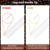Outil expresso Outil de distribution de café Manche et base en bois naturel Agitateur expresso professionnel