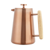 Haute Qualité Vente Chaude En Acier Inoxydable 304 Grade Voyage Double Paroi Isolée Portable Presse Française Cafetière