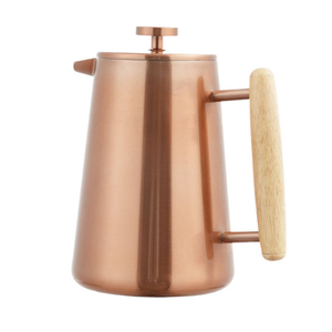 Haute Qualité Vente Chaude En Acier Inoxydable 304 Grade Voyage Double Paroi Isolée Portable Presse Française Cafetière