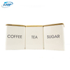 Cylindre En Acier Inoxydable Maison Cuisine Thé Café Sucre Bocal De Stockage Ensemble Avec Couvercle Joint