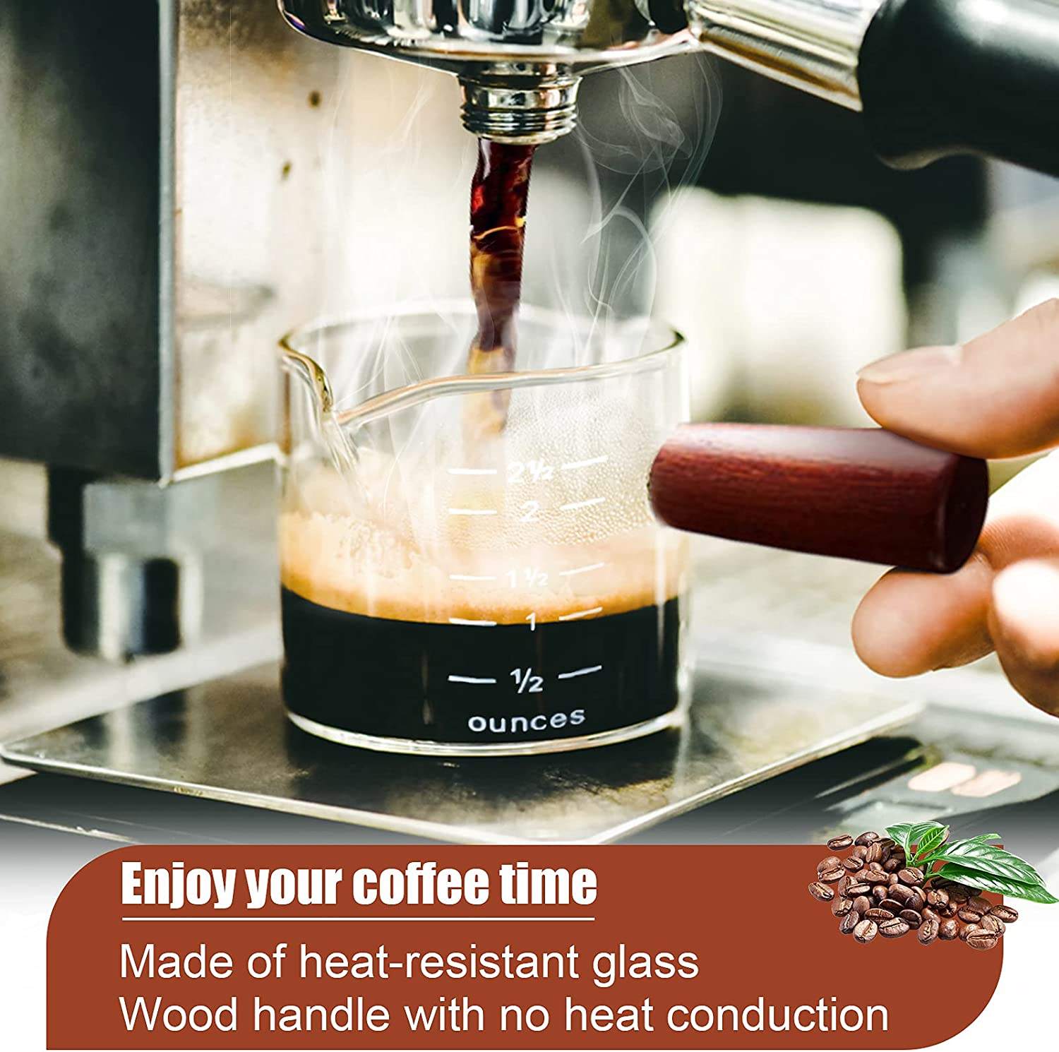 Transparent En Gros Petit Espresso Verre À Liqueur Creative Verre Café Thé Boissons Dessert Petit Déjeuner Lait Tasse En Verre