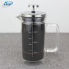 I-TOP GFP02 Meilleure vente Presse française en plastique en verre borosilicate 350ML 3.3