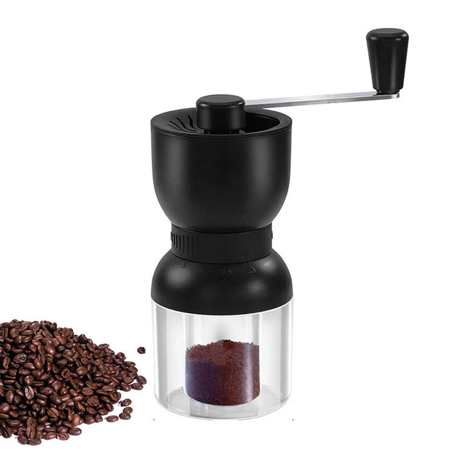 Moulin à café manuel pratique en acier inoxydable de vente chaude