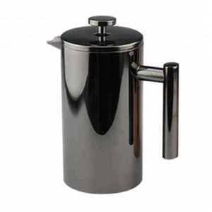 Presse française en acier inoxydable cafetière 34 oz Double paroi isolation métallique presse à café et infuseur à thé facile à nettoyer presse française