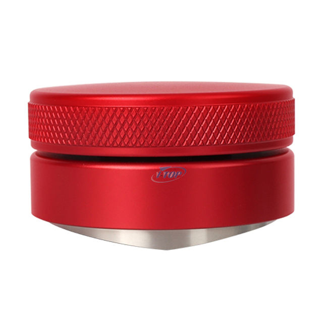 Le niveleur d'expresso de distributeur d'espresso rouge s'adapte au distributeur de café d'acier inoxydable de Portafilter