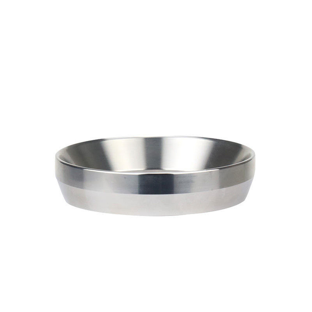 Entonnoir de dosage en acier inoxydable expresso de 58 mm pour porte-filtre cafetière anneau de dosage de poudre de café