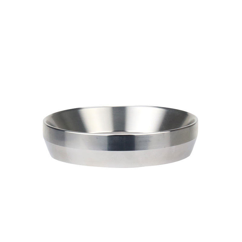 Entonnoir de dosage en acier inoxydable expresso de 58 mm pour porte-filtre cafetière anneau de dosage de poudre de café