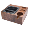 Espresso Knock Box, Boîte 4 en 1 Compatible avec les Accessoires Espresso de 58 mm, avec Boîte à Frapper Amovible en Acier Inoxydable de 1,5 L,
