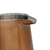 Cafetière à piston en acier inoxydable de qualité 304 34 oz (1 litre) avec système de filtration à 4 niveaux Presse à café à double paroi