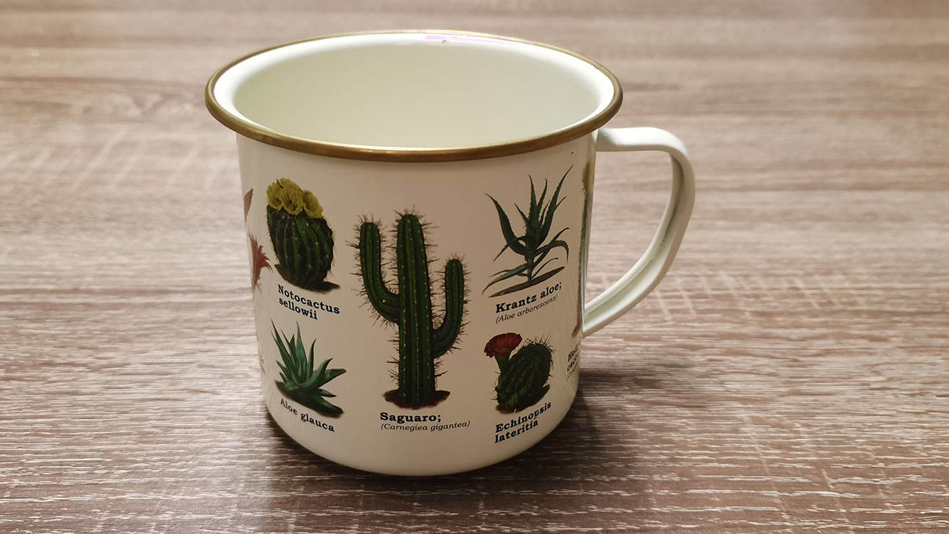 Vente chaude en gros camping émail tasse café thé tasse unique tasse colorée