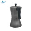 Alliage d'aluminium bakélite poignée cafetière expresso Moka Pot moka cuisinière cafetière Pot Induction de chaleur disponible poignée en Nylon