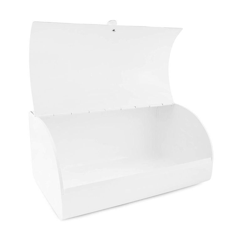 Best-seller en acier inoxydable Pain Toast Box Conteneur De Stockage En Métal En Acier Inoxydable Alimentaire Bin Avec Couvercles