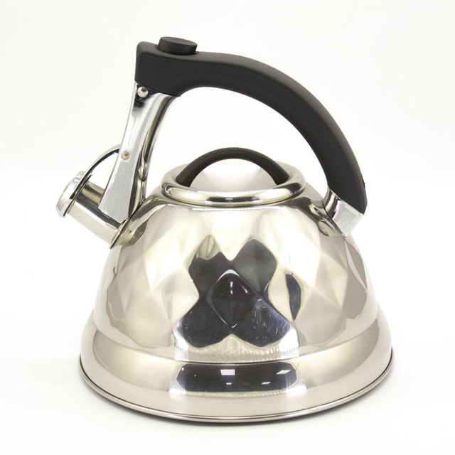 Bouilloire sifflante à thé en acier inoxydable de style européen IT-CP1023 pour la cuisine de l'hôtel