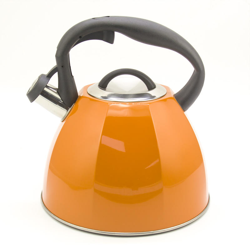 IT-CP1016 bouilloire à thé sifflante en acier inoxydable couleur argent de haute qualité