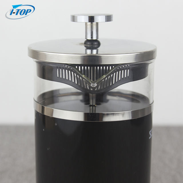 I-TOP GFP13 Échantillon GRATUIT 600 ml 800 ml 1000 ml prix bas livraison directe cafetière cafetière cafetière en verre inoxydable café presse française