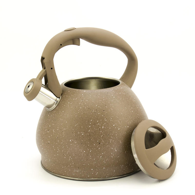 IT-CP1057 bouilloire à thé sifflante 3.0L théière couleur personnalisée théière à eau chaude en acier inoxydable pour toutes les cuisinières