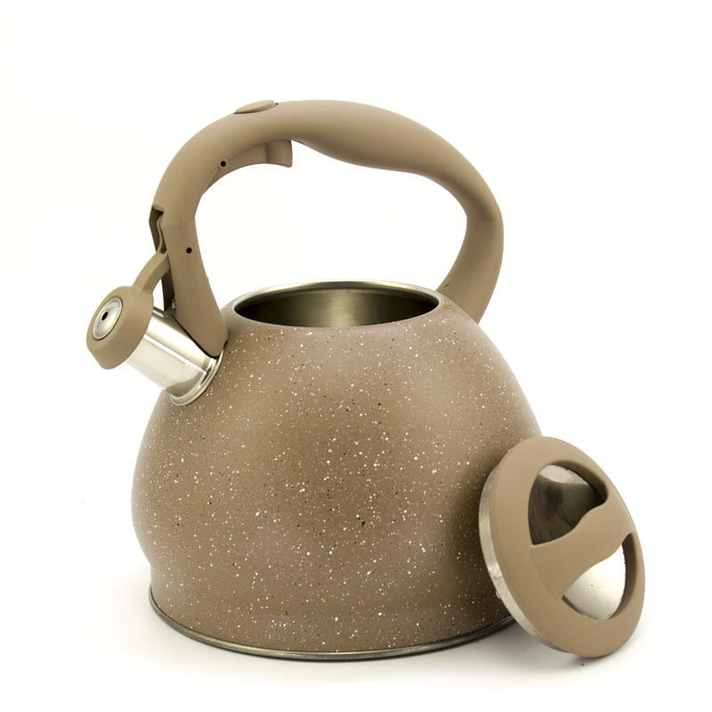 IT-CP1057 bouilloire à thé sifflante 3.0L théière couleur personnalisée théière à eau chaude en acier inoxydable pour toutes les cuisinières