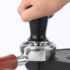 51mm Café Tamper Pression Régulée Calibrée Espresso Main Tamper 304 Base En Acier Inoxydable Noir