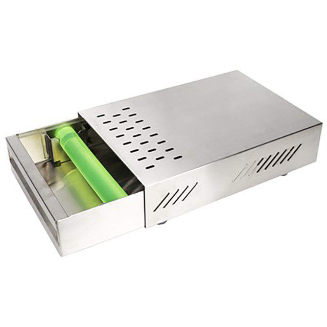 Barista Style Espresso Long Café Knock Bin Accessoires Tiroir En Acier Inoxydable Knock Box Noir
