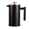 Presse à café 350/800/1000/1500 ml Passe au lave-vaisselle Double paroi en acier inoxydable Presse française Cafetière