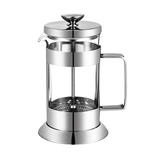 Produit Amazon cafetière à double paroi isolée en acier inoxydable cafetière à piston