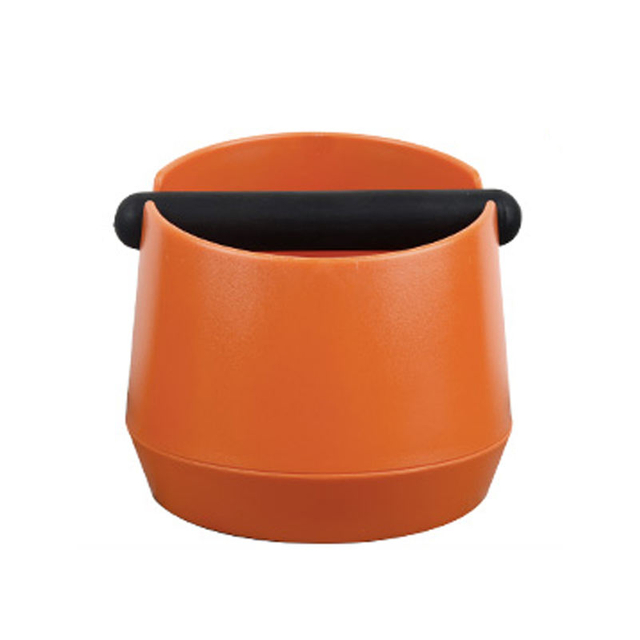 Marc de café Knock Box Seau à café en acier inoxydable Espresso Dump Bin Bangs Coffee Grinds Residue Box
