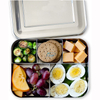 Boîte à lunch bento rectangulaire étanche de haute qualité, écologique, à double couche, boîte à lunch en acier inoxydable pour enfants et adultes