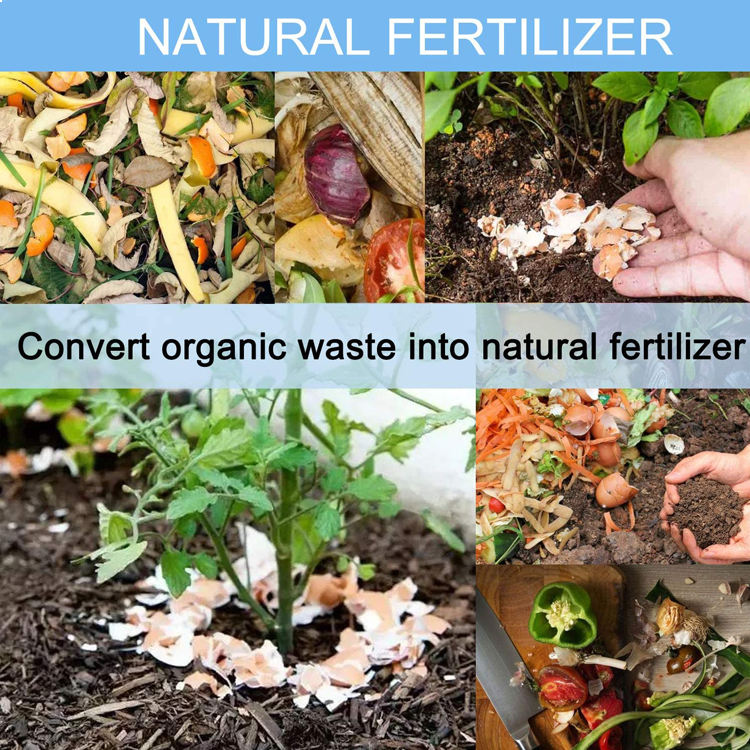 Seau à compost de cuisine pour comptoir ou sous évier 1,3 gallon en métal intérieur maison appartement éco biodégradable bac à compost
