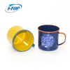 Vente chaude en gros camping émail tasse café thé tasse unique tasse colorée
