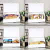 Best-seller en acier inoxydable Pain Toast Box Conteneur De Stockage En Métal En Acier Inoxydable Alimentaire Bin Avec Couvercles