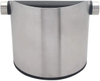 Coffee Knock Box, Black Espresso Knock Box avec Knock Bar Amovible Et Base Antidérapante Passe Au Lave-Vaisselle, Acier Inoxydable