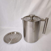 Pot de crépine d'huile en acier inoxydable Bacon conteneur de graisse conteneur de stockage de cruche avec filtre Pot d'huile de cuisson