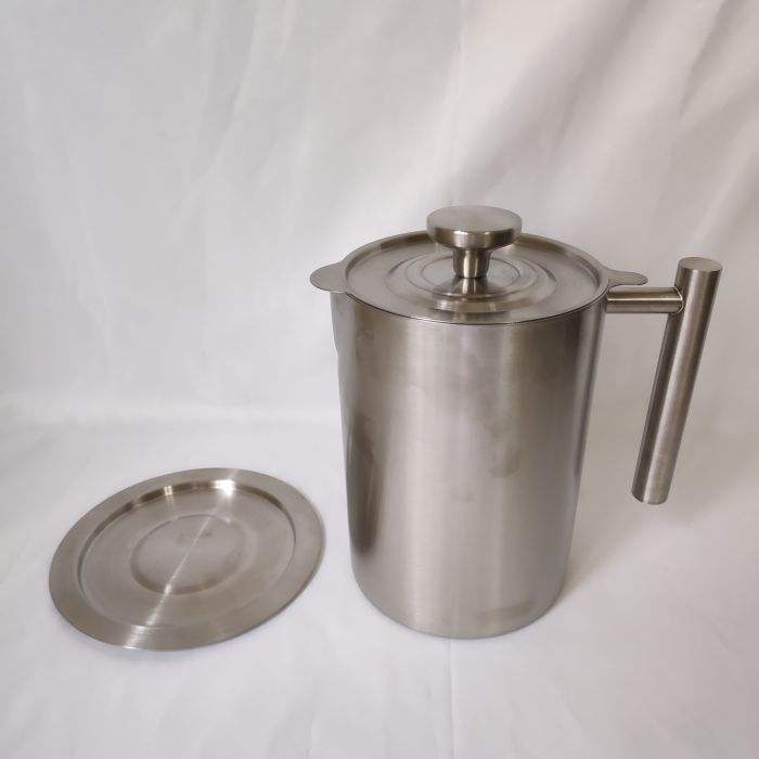 Pot de crépine d'huile en acier inoxydable Bacon conteneur de graisse conteneur de stockage de cruche avec filtre Pot d'huile de cuisson