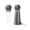 WDT Tool Agitateur à café expresso professionnel Barista 0,4 mm Outil de distribution d'aiguilles avec support