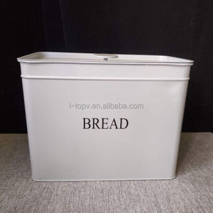 Nouvelle arrivée boîte à pain moderne avec boîte à thé café ensemble comptoir de cuisine à domicile pour servir le pain