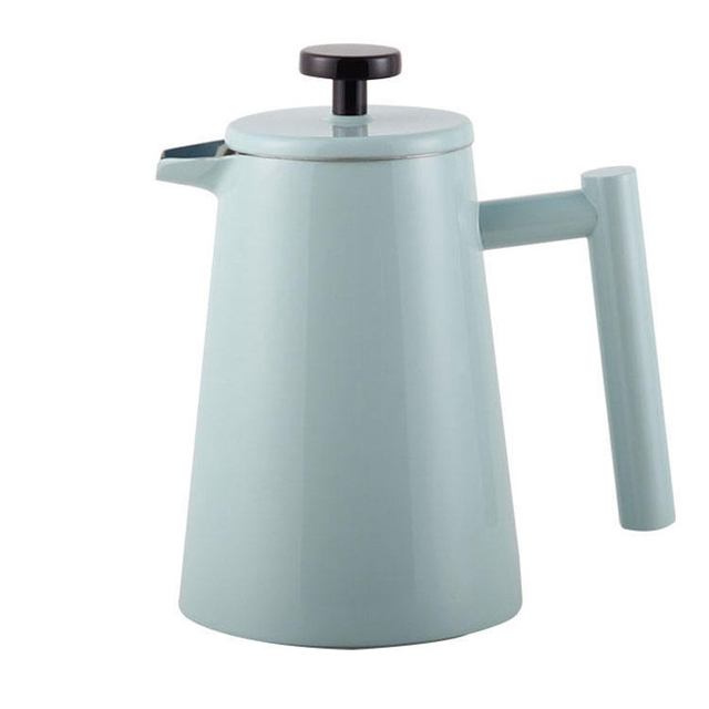 Pot de presse de méthode de cendre de café en acier inoxydable à double paroi de haute qualité portable