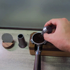 WDT Tool Agitateur à café expresso professionnel Barista 0,4 mm Outil de distribution d'aiguilles avec support