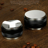 Distributeur de café et tamper avec indicateur Espresso Hand Tamper Tool Compatible avec tous les porte-filtres Tamper à café à profondeur réglable