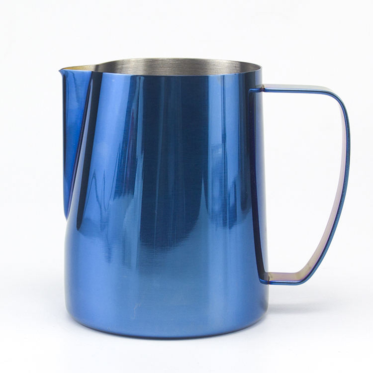 Usine personnalisée Barista 350ml 600ml 900ml en acier inoxydable pot à lait moussant tasse métal café expresso pichet à lait à la vapeur
