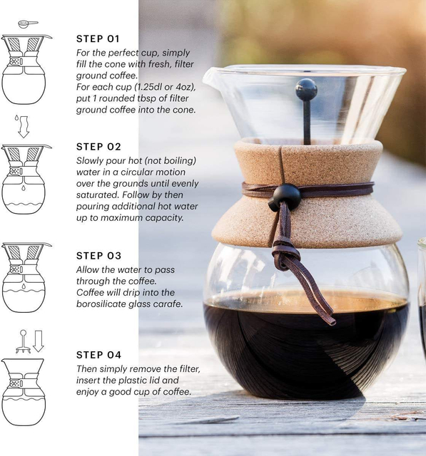 Pot d'égouttement de café de cafetière de brassage à froid en verre avec le filtre d'acier inoxydable