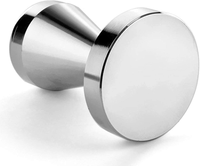 Presse à café en acier inoxydable Barista Espresso Tamper 51mm.53mm.58mm Presse à grains de café de base, Tamper à café expresso