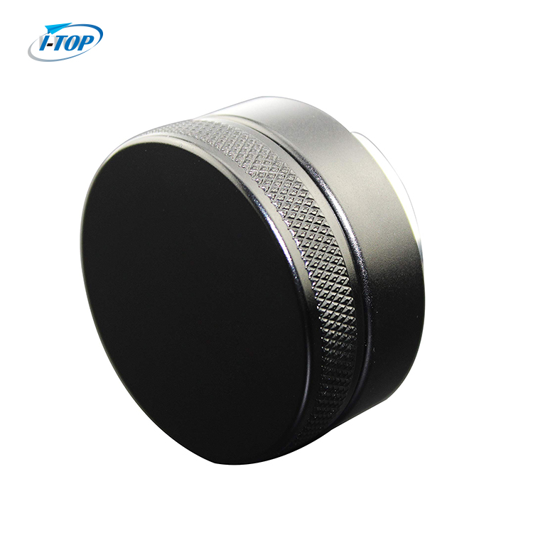 Espresso 58 mm Macaron Tasse à café en acier inoxydable avec trois pentes inclinées