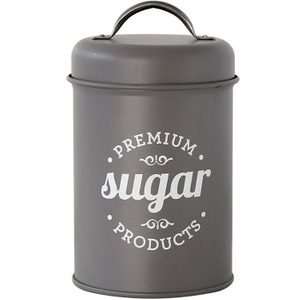 Bocaux de stockage hermétiques pour aliments ronds de qualité supérieure Coffret à biscuits en acier inoxydable Coffret à thé Sucre Récipient pour aliments avec couvercle