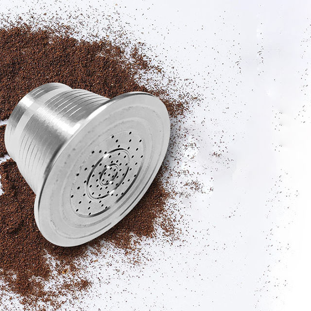 2022 nouveau produit Nespresso rechargeable Compatible café filtre Capsule dosettes réutilisable en acier inoxydable café Capsule