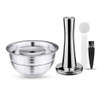 2022 nouveau produit Nespresso rechargeable Compatible café filtre Capsule dosettes réutilisable en acier inoxydable café Capsule