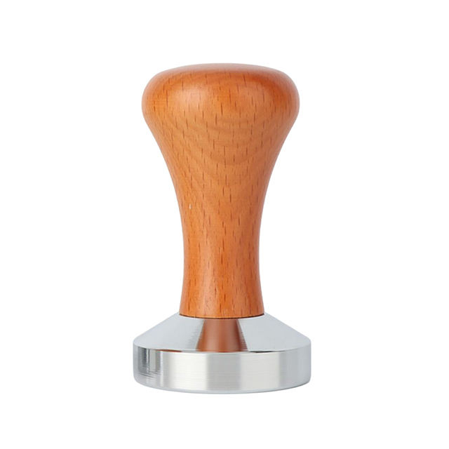 Machine à expresso durable pour expresso avec tapis professionnel Barista Espresso en bois