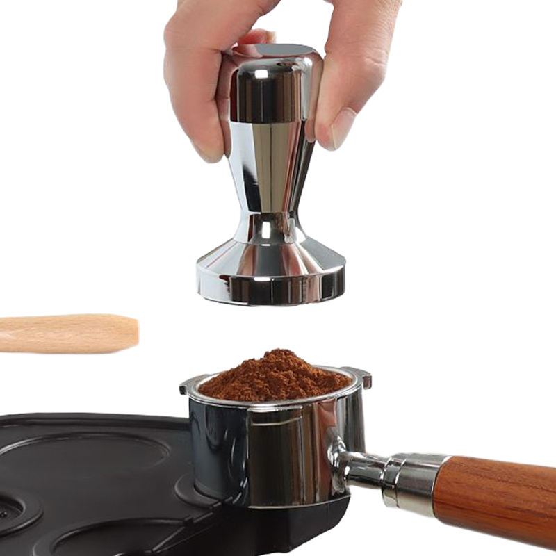 Espresso Tamper Tool En Acier Inoxydable De Haute Qualité Pro Tamper Et Tiny Portafilter Coffee Gift Set Coffee Tamper