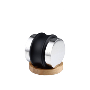 Niveleur de distributeur de café de 53,3 mm et tamper à main, outil de pressage d'espresso |Double face, profondeur réglable |Espresso robuste Ha